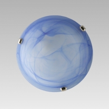 Detail produktu Svietidlo ALABASTER 1xE27/60W, D300, BLUE/CHROME 1406 F